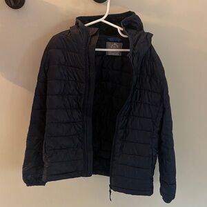 Boys Primary Navy Puffer Jacket